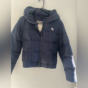 Abercrombie & Fitch Dark Blue Kids Jacket